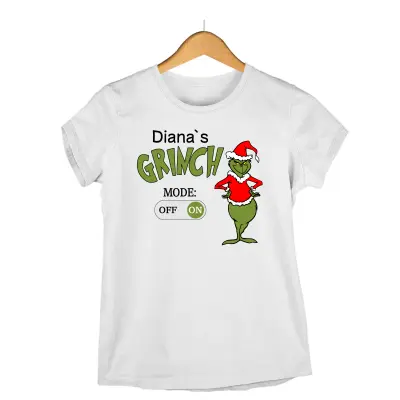 Adauga numele grinch, tricou cu mesaj, model tgs1372